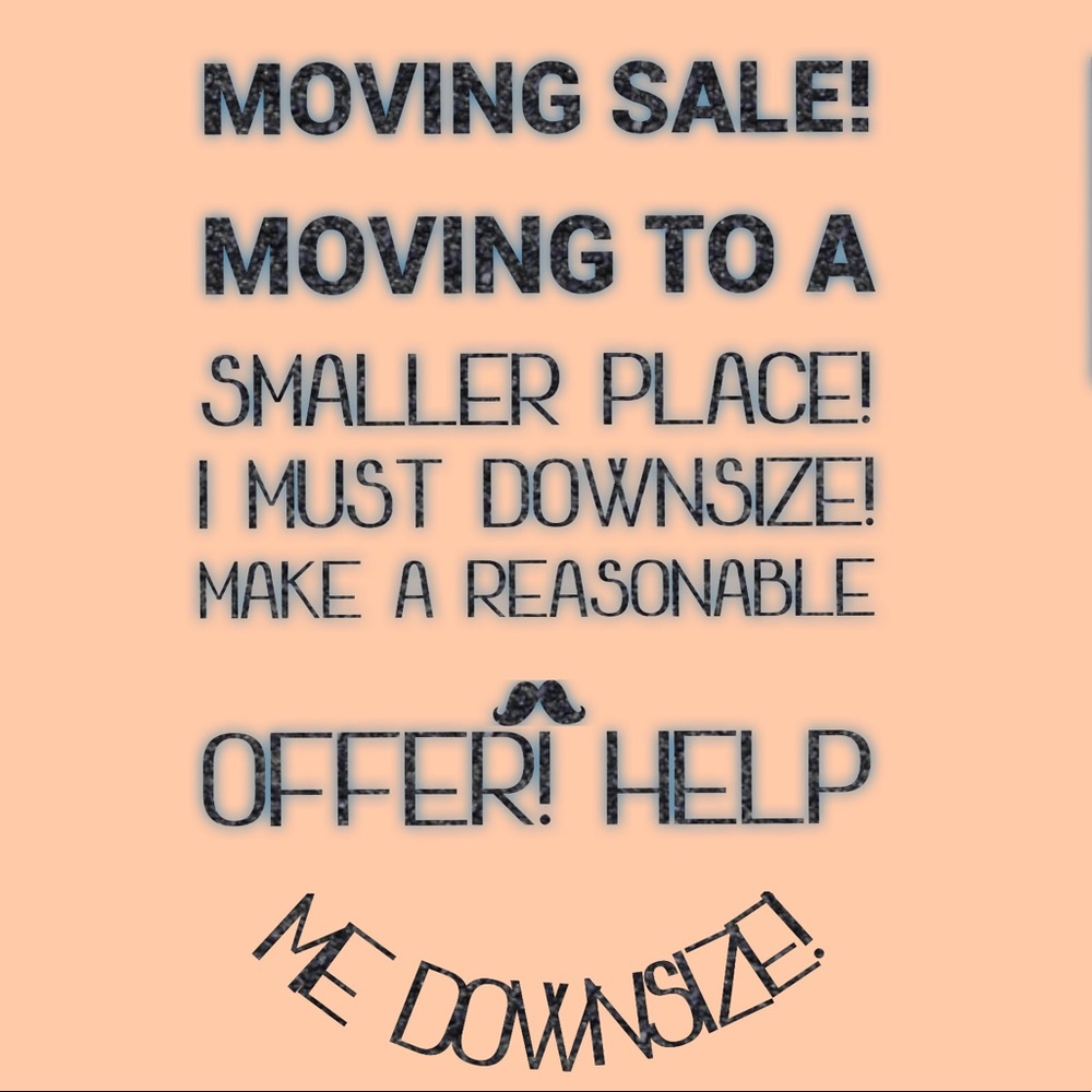 MOVING SALE